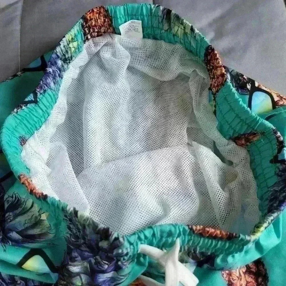 Pineapple Swim Trunks Beach vacation Quick Dry Board Shorts with Mesh si… - Picture 8 of 8